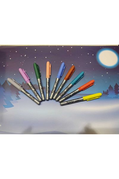 Bic 9 Colors Blister Pastel Permanent Marker