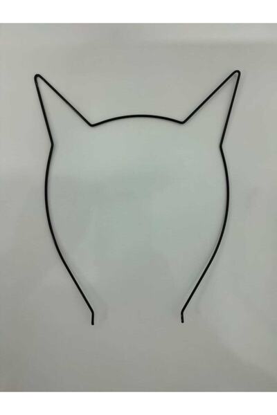 Açık Butik Μεταλλικό στέμμα με φιγούρα γάτας Γυναικείο στέμμα μαλλιών