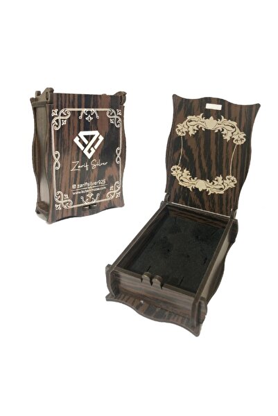 Genel Markalar Lazer Mineli Nazar Boncuklu 925 Ayar Gümüş Rose Halka Küpe