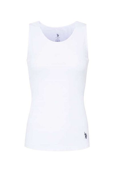 U.S. Polo Assn. Tricou de damă din bumbac cu bretele groase