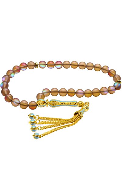 Tesbih Atölyesi Макроме Телкарі Пускюль Натуральний димчастий кварцовий камін...