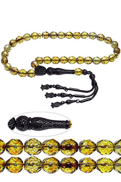 Tesbih Atölyesi Сертифікований чорний нетемніючий китик Натуральний зелений к...