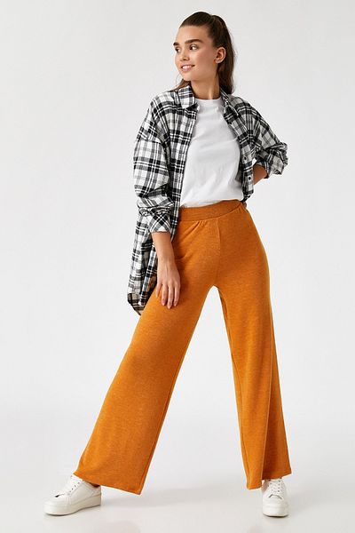 Koton Women's Mustard Jeans 2KAK43752EK