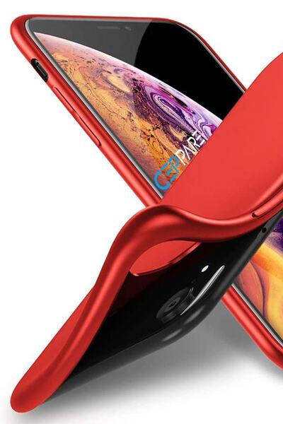 CASPER Via S Kılıf Premier Renkli Esnek Silikon Kırmızı