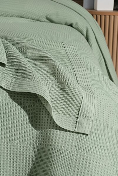 Mulberry Waflle Patterned Pique, Waflle Blanket, 100% Cotton, Thick Thread, Soft, Double 220*240