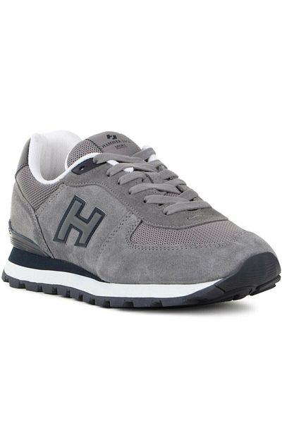 Hammer Jack Comfortable Unisex Lifestyle Sneaker Sports Shoes Genuine Leather Gray Peru 19250