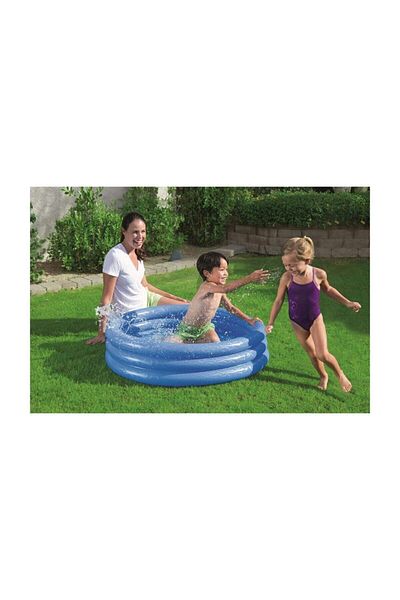 BESTWAY 51024 3 Node Colorful Inflatable Pool Children's Pool 102x25cm