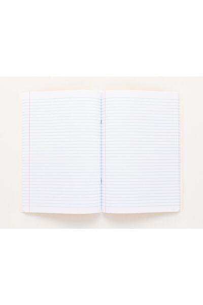 Meteksan Colors A5 Cardboard Cover Notebook 40 Sheets Ruled Purple Dolmakalem Compatible