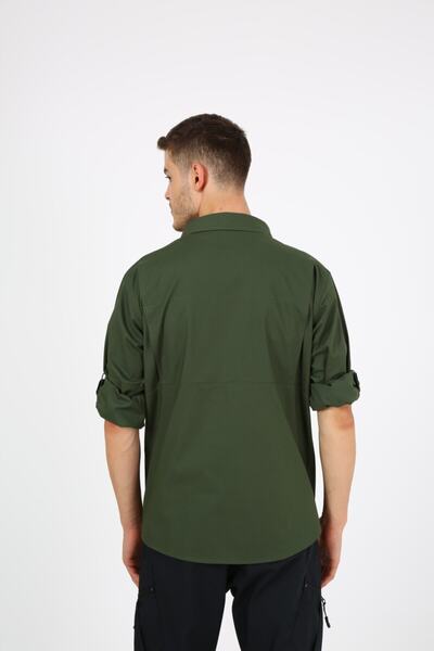 ModaCanel Monel Outdoor Green Tactical Shirt Tactical Clothing Ripstop Shirt