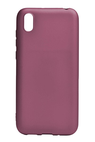 Ceppare Huawei Y5 2019 Kılıf Premier Renkli Esnek Silikon Mürdüm