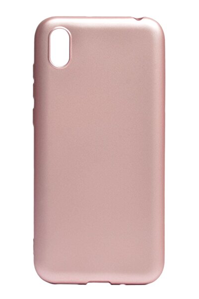 Ceppare Huawei Y5 2019 Kılıf Premier Renkli Esnek Silikon Rosegold