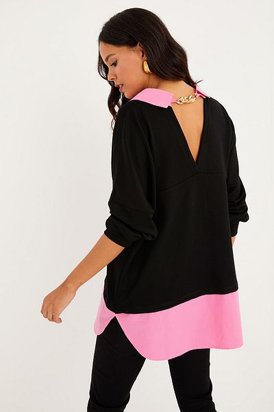Cool & Sexy Sweatshirt - Schwarz - Oversized