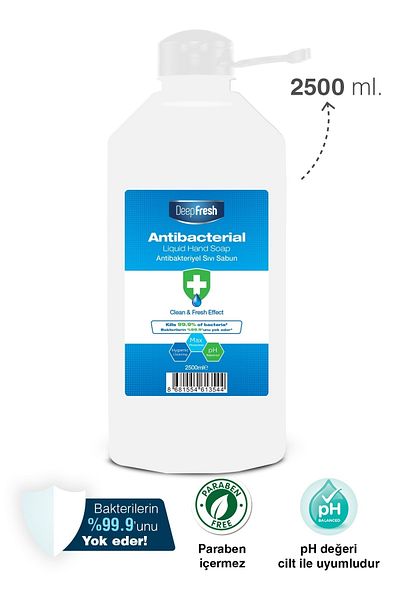 Deep Fresh Antibacterial Liquid Soap 2.5 Lt