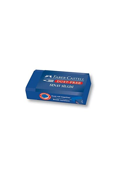Faber Castell Goma de șters pentru examen Blue Eraser Dimensiune medie Faber ...