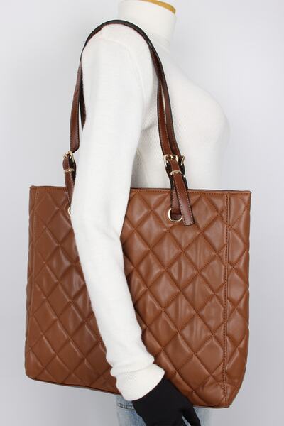 Bagacar Taba Kapitone El Ve Omuz Çantası