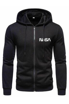 blackjack giyim Blackjackgiyim Nasa Bask l Kap onlu Fermuarl Sweatshirt Fiyat Yorumlar Trendyol