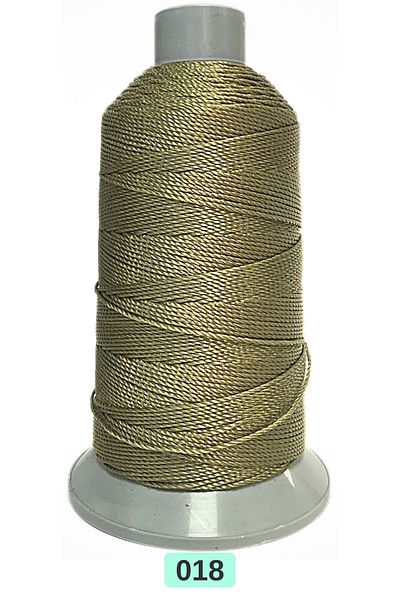 ipekbazaar 18 Layers (1 Mm) Polyester Flush Thread Special Production Thread for Hobby Knitting Shoe Making 250 gr Thread