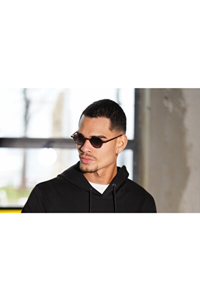 PETİTO ENİF UNİSEX LEOPAR GÜNEŞ GÖZLÜĞÜ (42-24-145 küçük hafif ve ince)