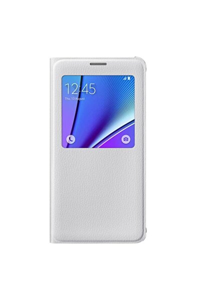 Samsung Galaxy Note 5 S-view Cover Kılıf Beyaz - Ef-cn920pwegtr