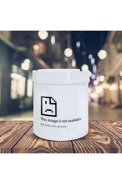 Asilmeydan Kl-183 Hata Ash Tray - Δεν μπορείτε να φτιάξετε φωτογραφία Τυπωμένο Ash Tray