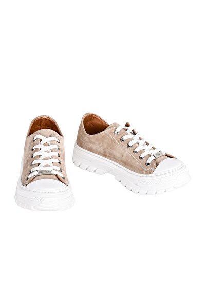 NOOSY Genuine Leather Mink Women's Sneakers