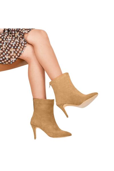 Moosefield Ghete de damă din piele naturală bronzată