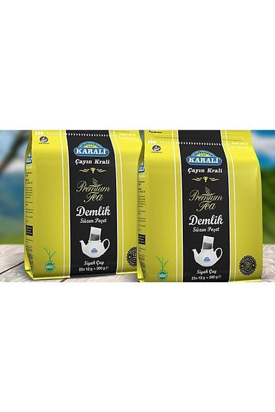 Karali Çay Premium Karalı Fılız Cay Teapot - 300 Gr X 2 Pack