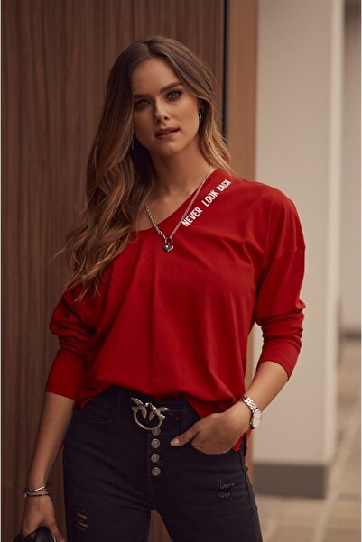 fasardi V Yaka Basic Bluz