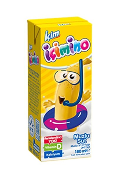 İçim İçimino Süt 180 Ml Muzlu