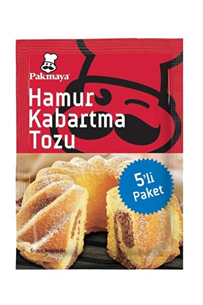 Pakmaya Hamur Kabartma Tozu 5'li 50 g