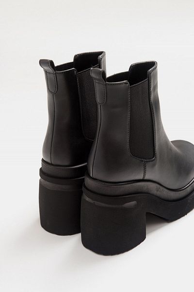 LuviShoes Dámské kozačky Emma Black Skin