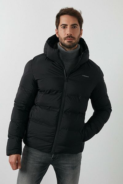 lumberjack Ανδρικό Μπουφάν Nolan Παλτό 2pr Μαύρο/μαύρο 12w32nolan