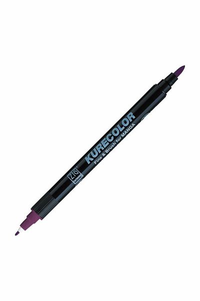 Zig Kurecolor Fine & Brush For Manga Marker Drawing Pen 665 Deep Pink