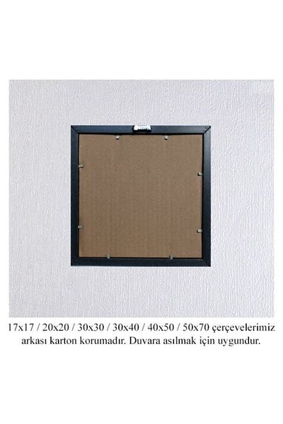 Araste Dekorasyon إطار ستة 30x40 (بدون ملصق) - Bos1014