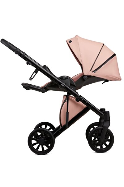 Anex E/Type Şeftali Travel Sistem Bebek Arabası ve Adaptörlü Oto Güvenlik Koltuğu