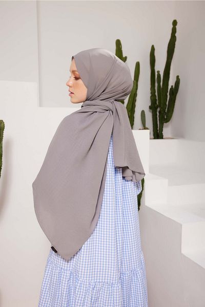 Gülsoy Women's Premium Jazz Shawl Smoked - 07