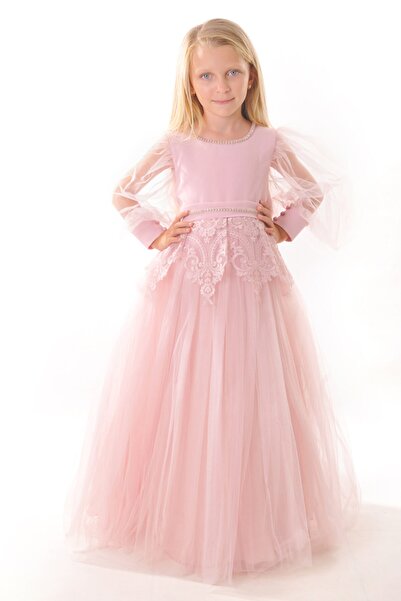 Milo Balon Kol Uzun Yeni Nesil Prenses Parti, Doğum Günü Abiye Elbise Gelinlik