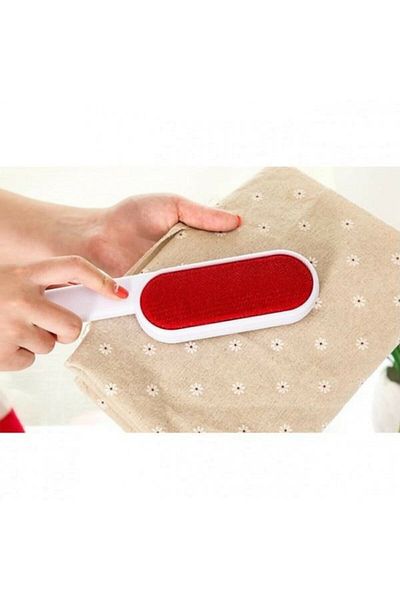 WANNA PROTECT Double Sided Dust Feather Hair Removal Brush - Sofa and Clothing Cleaning