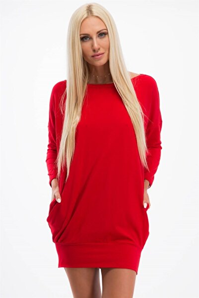 fasardi Sırtı Degaje Yaka Tunik