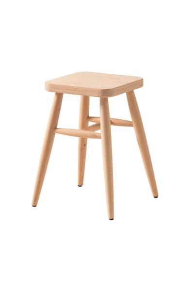 Genel Markalar Ahşap Kare Tabure