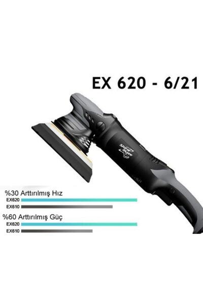 Shine Mate Ex620 6/21 Orbital Deluxe Polisaj Makinesi 150mm