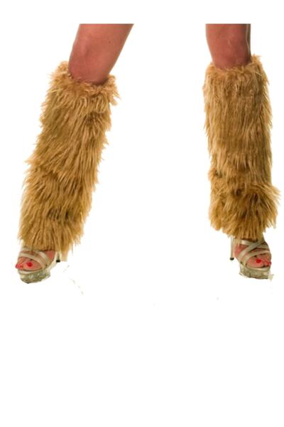 La Blinque Peluş Tozluk Camel