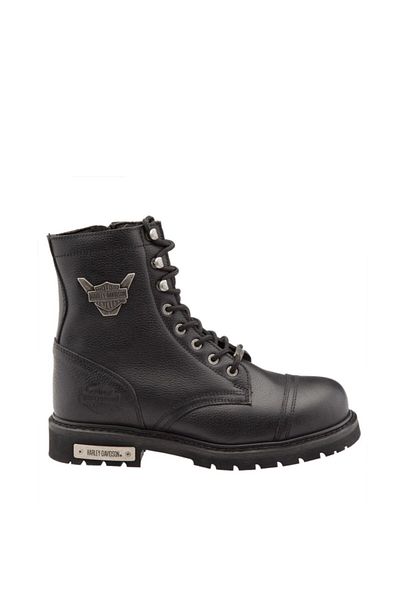 Harley Davidson Ανδρικές μαύρες μπότες Colmar με κορδόνια