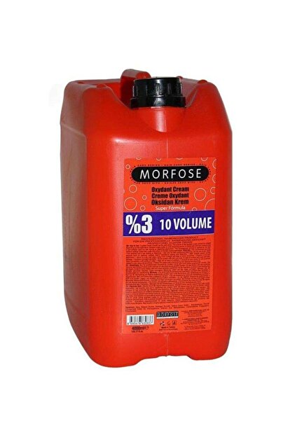 Morfose 3 10 Volume Oksidan Krem 4000 ml