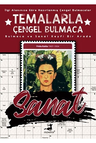 Olimpos Yayınları Temalarla Çengel Bulmaca - Sanat