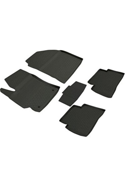 Refref Toyota Corolla 2020- Uyumlu Siyah 4d Oto Paspas