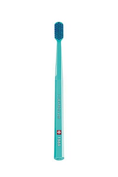 Curaprox 1560 فرشاة أسنان ناعمة - تركواز-أزرق داكن