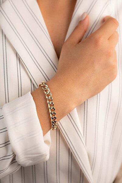 YAVUZ KUYUMCULUK Altın Italyan Model Gurmet Bileklik