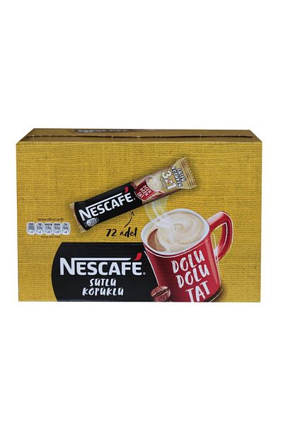 Nestle Nescafe 3Ü1 - 72 Pieces in One with Milk Foam Nescafe 17,4Gr 12516984