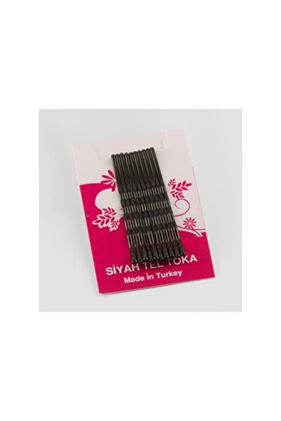 Peyless Μαύρη συρμάτινη πόρπη - 5 cm